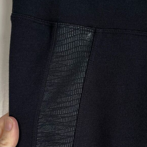 SPANX Ready To Wow High Rise Snakeskin Tuxedo Leggings (Black) #2436 - Small - Picture 6 of 11